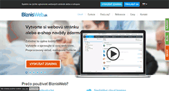 Desktop Screenshot of biznisweb.sk