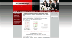 Desktop Screenshot of ekonspo.biznisweb.sk