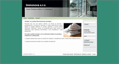 Desktop Screenshot of immonova-kralika.biznisweb.sk