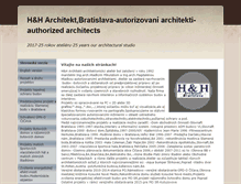 Tablet Screenshot of hharchitekt.biznisweb.sk